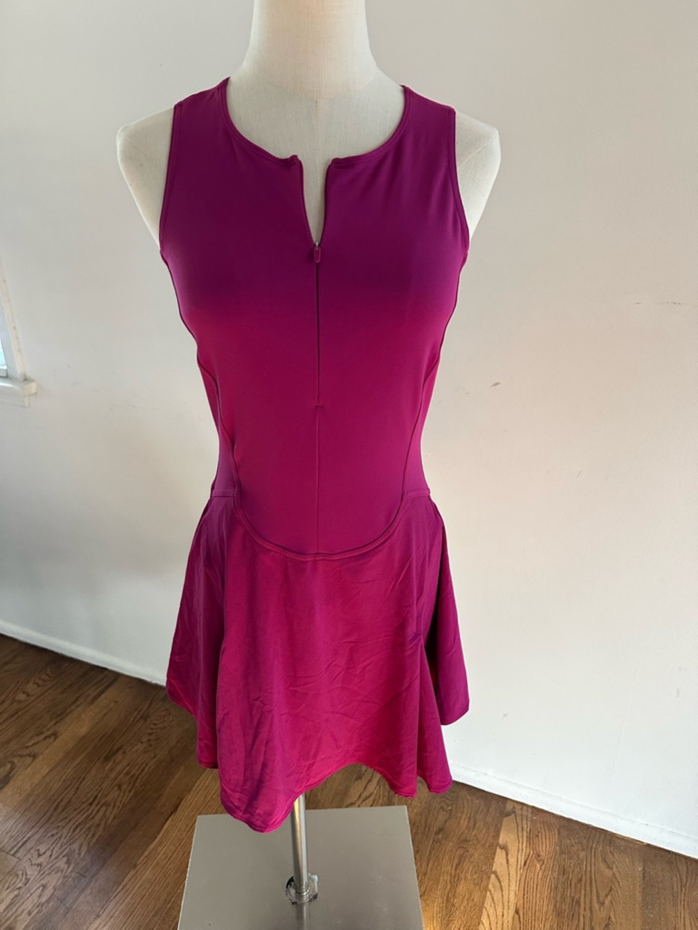 Lululemon Everlux Tennis Dress 6” Lined Built-In Shorts Magenta Pink NWT Size 8